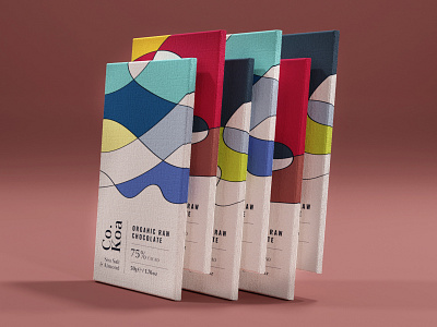 Co.Koa branding chocolate packaging packaging design