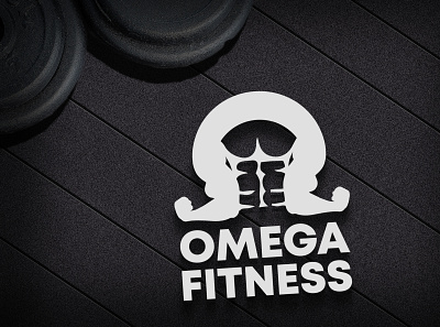 Omega Fitness Logo fitness logo logo logodesign logos omega logo