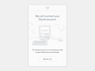 Mobile Onboarding screen