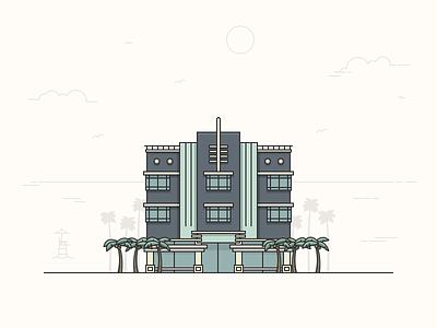 Art Deco hotel