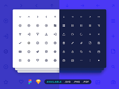 Dashboard UI Line Icons Set by Sal on Dribbble