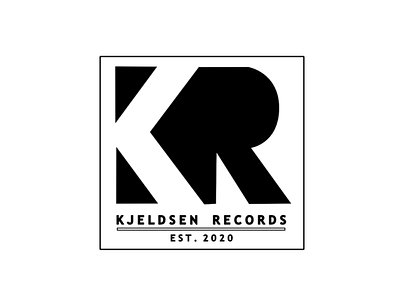 Kjeldsen Records branding design graphic design illustration logo typography vector