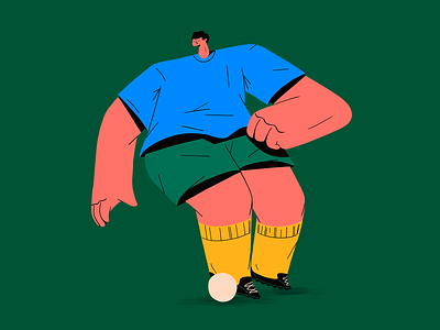 Futebol character design football graphic illustration photoshop soccer