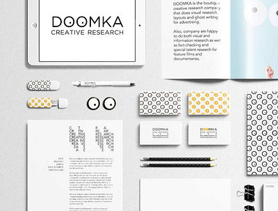 creative agency DOOMKA identity advertising branding design identity logo