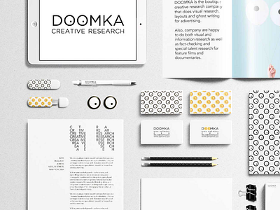 creative agency DOOMKA identity