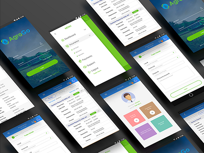 Mobile App Screens