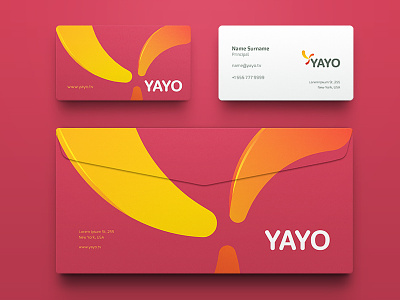 YAYO / Branding app boomerang branding logo mobile orange red technology tv yellow