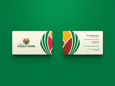 Agro Centro-Oeste / Branding brand brand identity branding business cards logo marca mark symbol