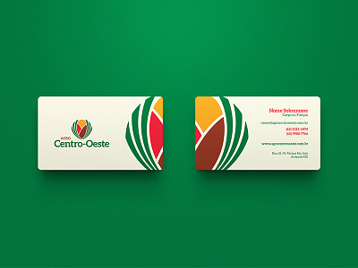 Agro Centro-Oeste / Branding brand brand identity branding business cards logo marca mark symbol