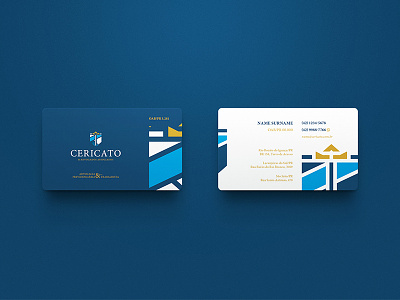 Cericato & Advogados Associados / Branding brand brand identity branding business cards logo marca mark symbol