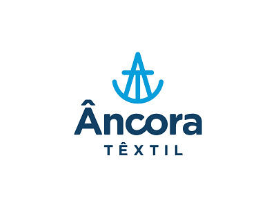 Âncora Têxtil / Branding brand brand identity branding logo marca mark symbol