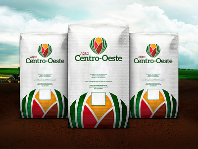 Agro Centro-Oeste / Branding / Packaging brand brand identity branding logo marca mark packaging symbol