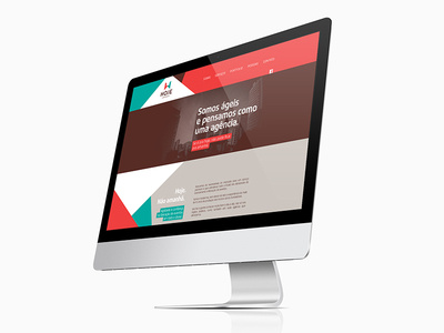 Hoje Liberações / Branding / Website
