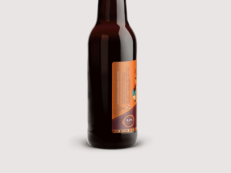 Buffalo Beer / Branding / Packaging / Illustration packaging branding brand brand identity logo mark marca symbol sioux beer craft beer illustration