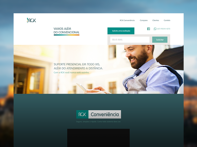 RCK / Branding / Website website site branding brand brand identity logo mark marca symbol