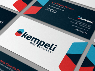 Kempeli Rebranding blue branding corporate identity kempeli kempeli design logo marca mark rebranding red redesenho visual identity