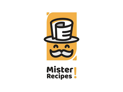 Mister Recipes brand branding foodanddrink logo logodesigns recipes vector