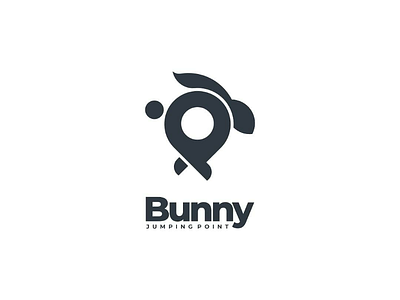 Bunny + location pin brand bunny creativelogo doublemeaning dualmeaning jumping logo logodesign logoinspiration place rabbit trampoline vector