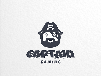 Captain gaming brand branding captain console creativelogo design game gaming identity joystick logo logodesigns logoinspirations pirate ps5