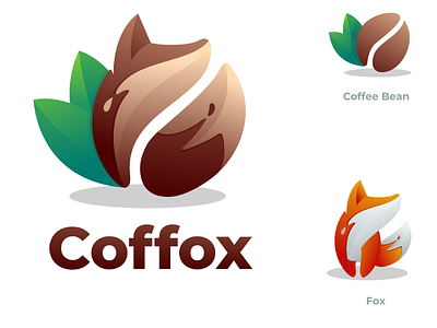 Coffox brand branding coffee creativelogo design dualmeaninglogo logo logodesigns smartlogo