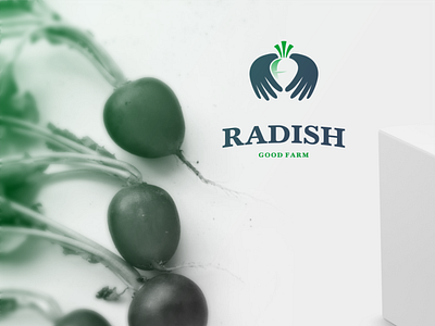 RADISH brand branding design dualmeaning graphicdesign illustration logo logodesign logodesigner logodesigns radish vector vegetable