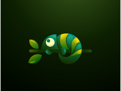 chameleon animal brand design graphicdesign illustration logo logodesign logodesigner logodesigns vector