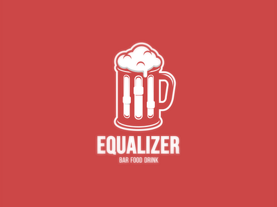 EQUALIZER BAR brand branding doublemeaning dualmeaning graphicdesign logo logodesign logodesigner logodesigns vector
