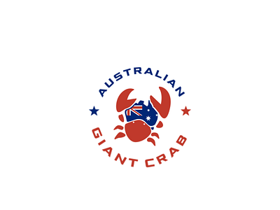 australian giant crab brand branding design illustration logo logodesign logodesigns ui ux vector