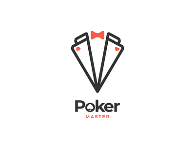 Pokermaster brand branding design illustration logo logodesign logodesigns ui ux vector