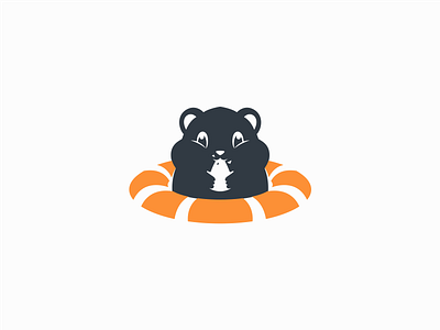 Happy Hamster brand branding design illustration logo logodesign logodesigns ui ux vector