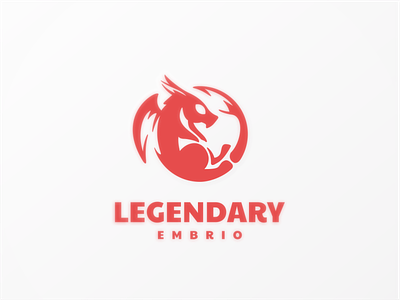 Legendary Embrio logo concept brand branding design illustration logo logodesign logodesigns ui ux vector