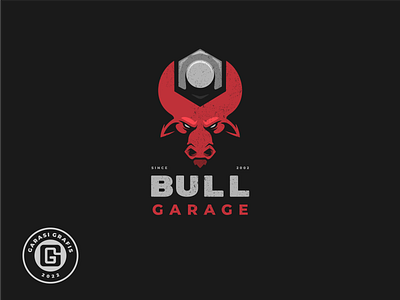 Bull Garage logo concept