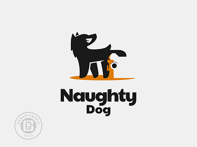 Naughty Dog brand branding design dog illustration logo logodesign logodesigns skaters ui ux vector