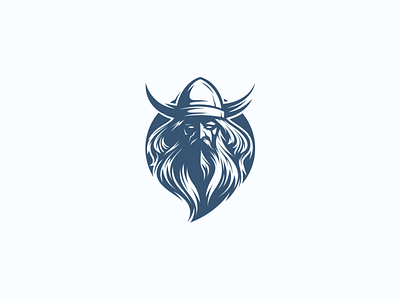 Poseidon viking design graphicdesign logo poseidon vector viking