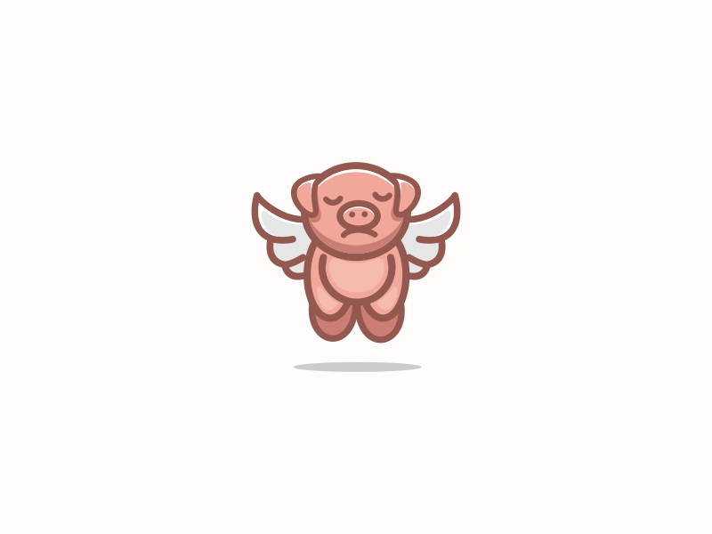 Flying Pig by Garasigrafis on Dribbble