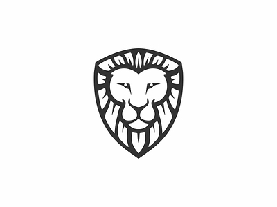 Lion Shield illustration lion logo shield