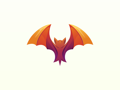 Umbrella bat bat illustration logo logoinspiration umbrella vector
