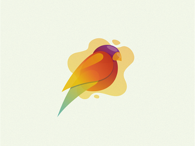 Bird animal bird colorful illustration logo logoinspiration vector