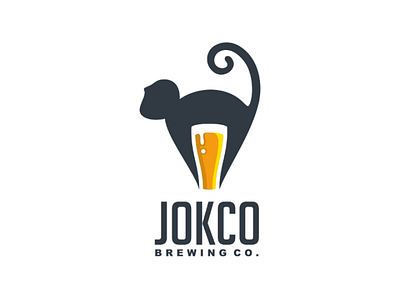 Jocko animal beer brand brewery design drink food graphicdesign logo logodesigns monkey