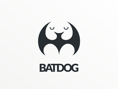 Batdog animal bat brand dog hiddenmeaning logo logodesigns vector