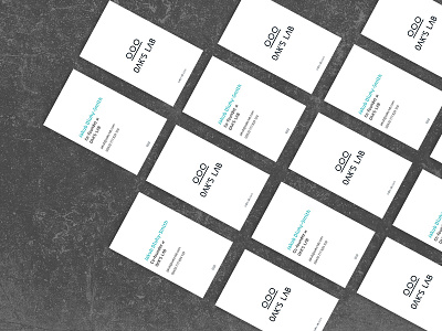 Minimalist business cards