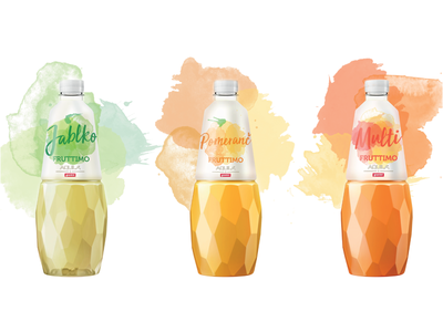 We won! bottle brand clean design drink illustration label minimal mockup packaging packaging design product