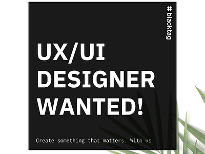 Designer wanted!! - Czech based branding czech minimal prague ui uiux ux web website