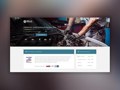 Auto Repair Shop Landing Page