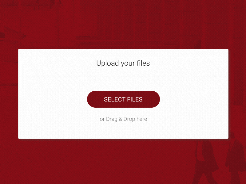 Progress bar - file upload