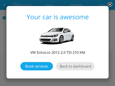 Scirocco Modal auto book car close dashboard repair rounded scirocco service vehicle