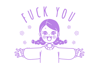 Fuck You t-shirt design