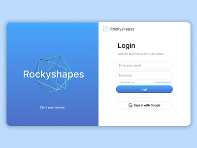 Daily UI Day 1: Login Page