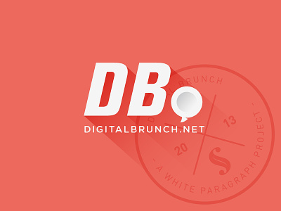 DigitalBrunch Logo brand brunch digitalbrunch flat logo