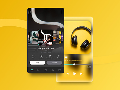 Redesign Tidal App Music appmusic music musicapp musicmobile ui